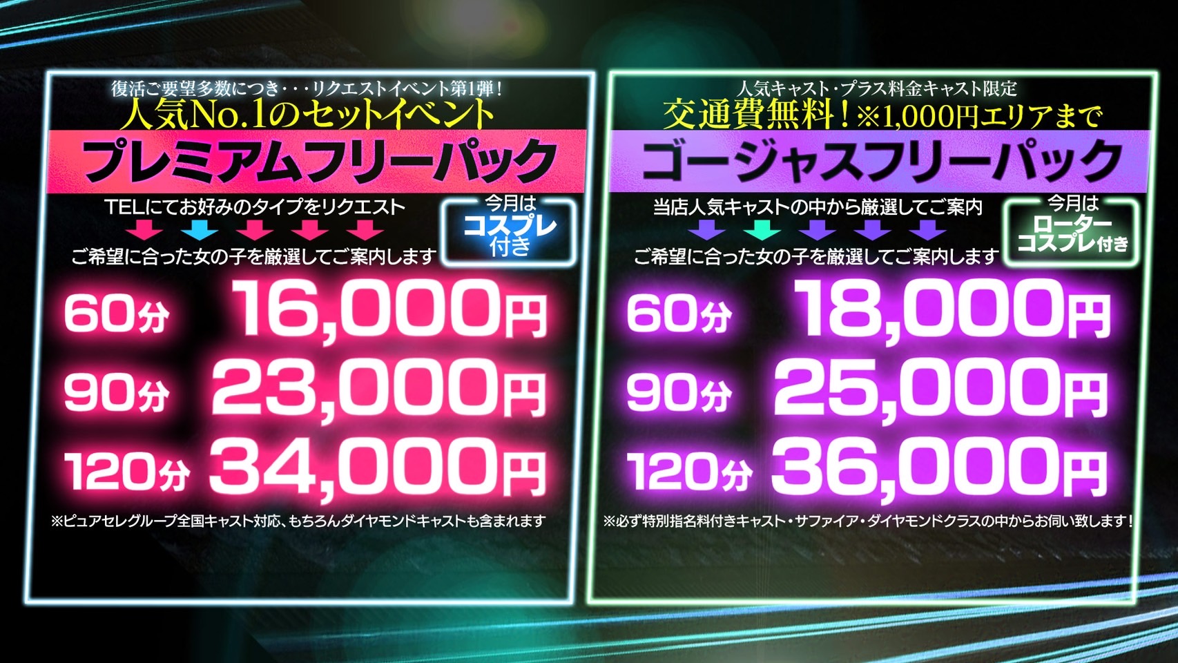 復活!!1番人気のフリーイベント